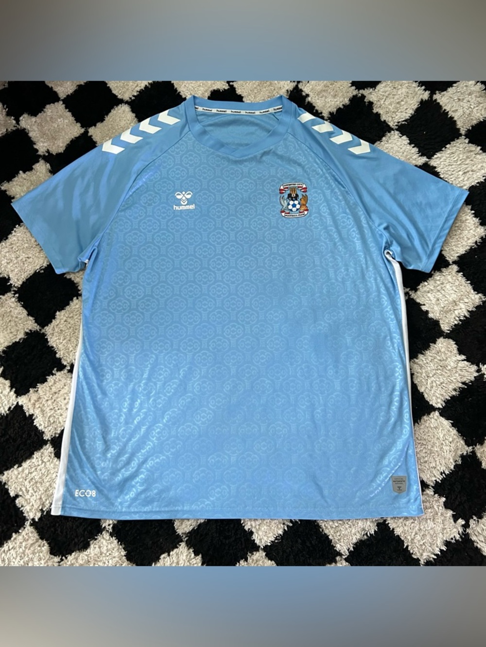 Coventry City 2024-25 Home Soccer Football Hummel Jersey Shirt Size XXXL Blue